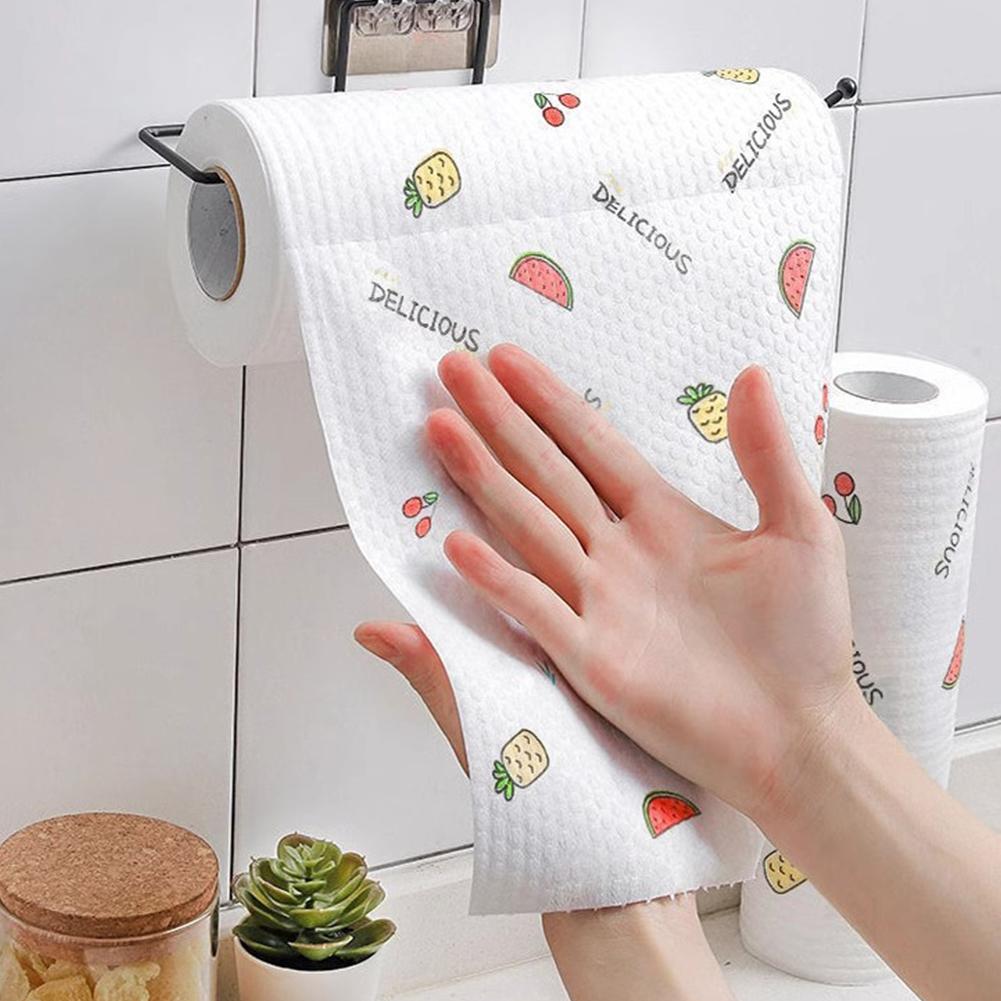 Home Improvement K&B Construction - Dishcloth Absorbent Thickened Kitchen Paper Dry