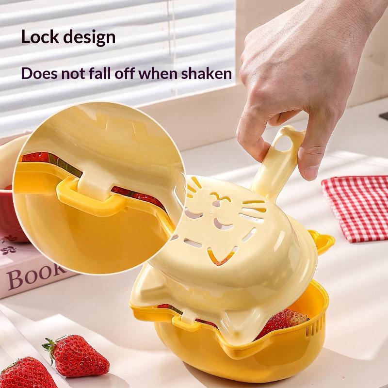 2-IN-1 BPA Free Vegetable Frui - Sink Drain Strainer recension och pris