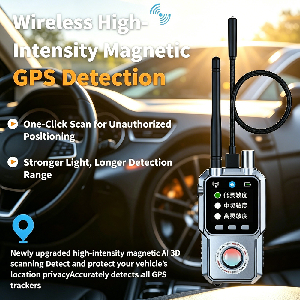 Portable Anti Spy Detector wit - Stud Finder Magnetic recension och pris