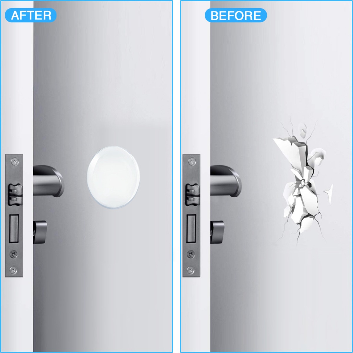 Self Adhesive Silicone Anti Co - Home Improvement Noise recension och pris