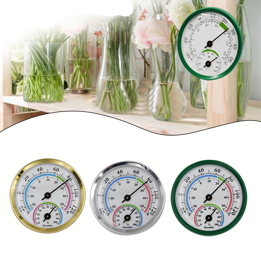 1pcs Aluminum Thermometer Hygr - Home Improvement Tool Time recension och pris