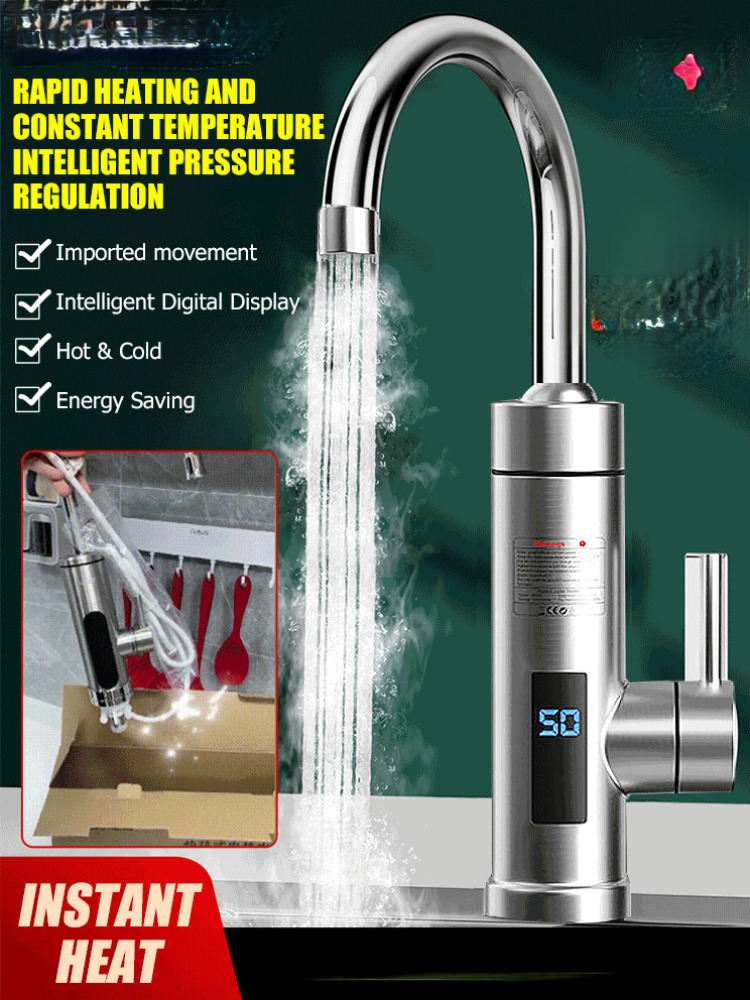 Bathroom Electric Faucet Fast  - Home Improvement K&B Construction recension och pris