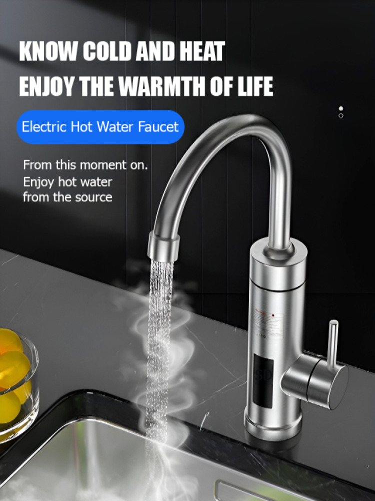 Bathroom Electric Faucet Fast  - Home Improvement K&B Construction recension och pris