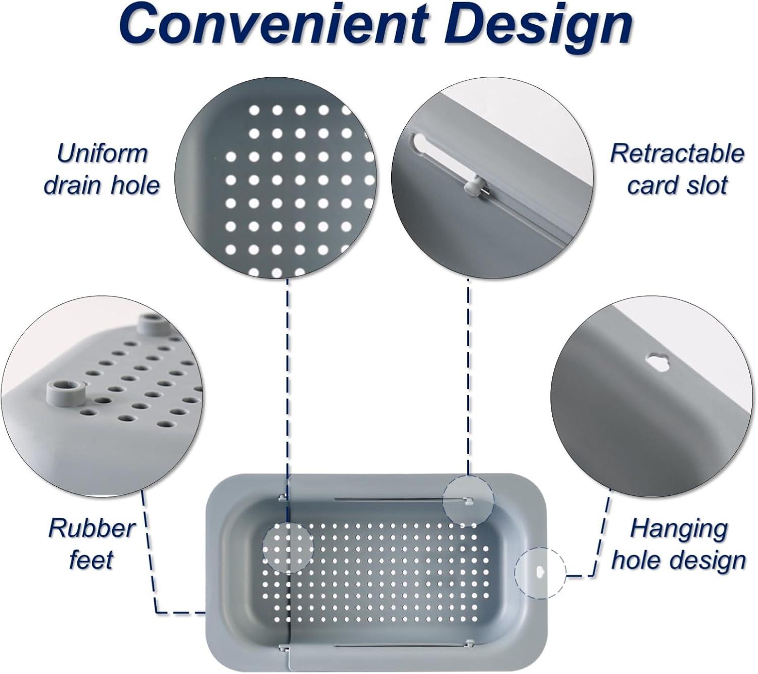 UFORU Collapsible Drain Basket - Sink Drain Strainer recension och pris