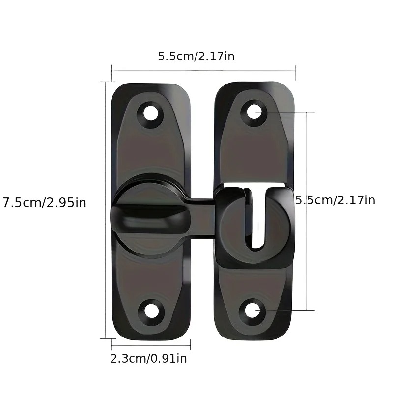 90/180 Degree Flip Door Lock A - Home Improvement Tool Time recension och pris