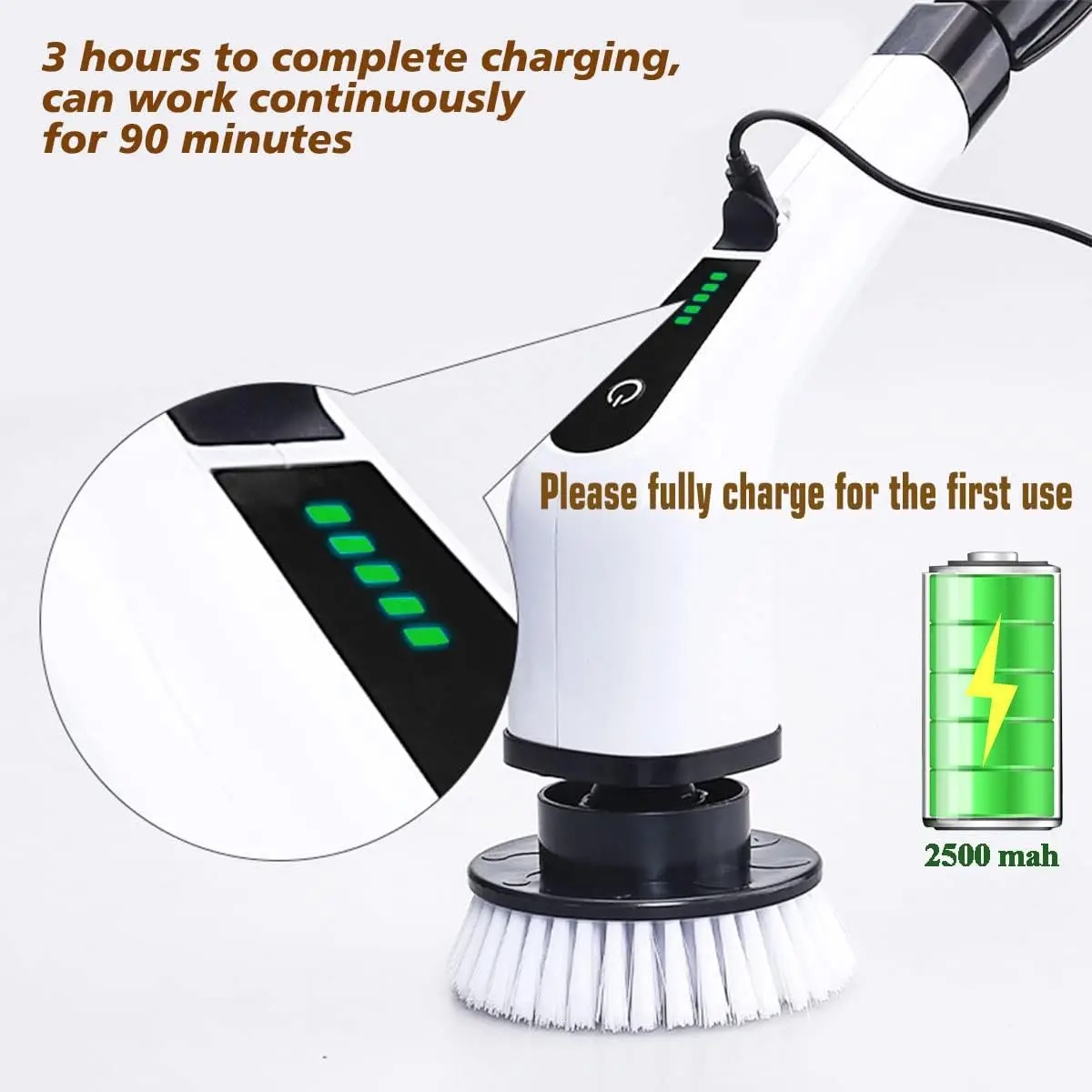 Powerful Cordless Electric Spi - Home Improvement K&B Construction recension och pris