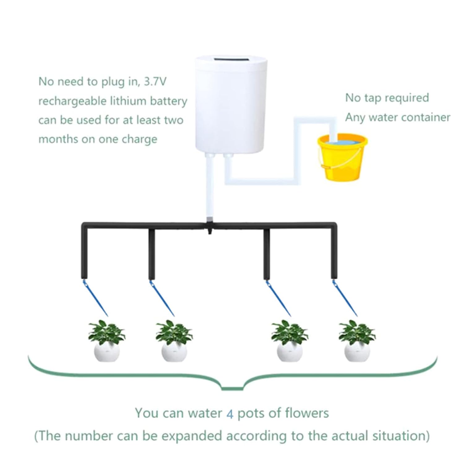 Automatic Plant Flower Waterin - Home Improvement Tool Time recension och pris